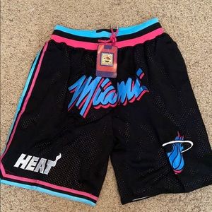 Miami Heat NBA shorts